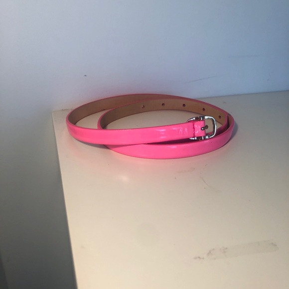 ⚡️J Crew Pink Belt Size XS - Picture 2 of 6